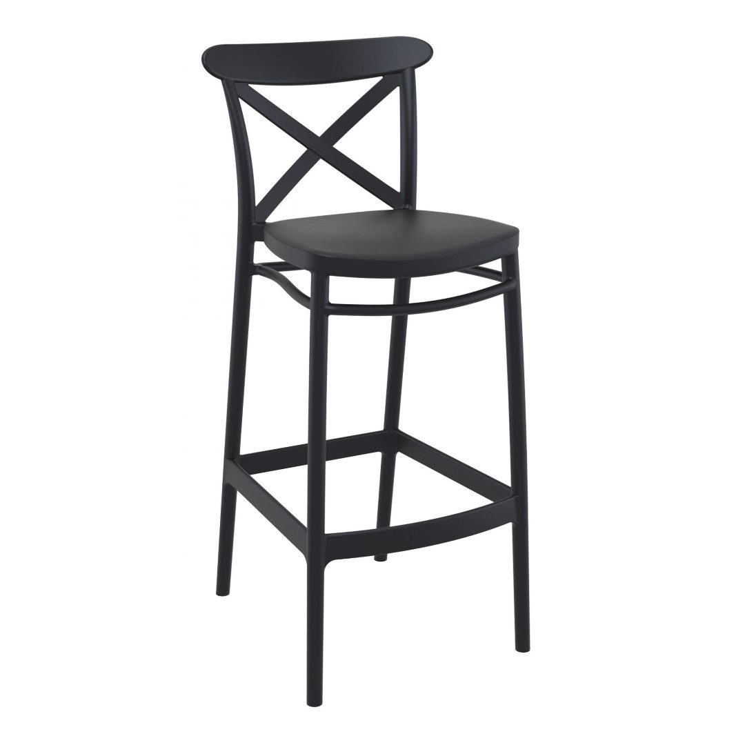 Cross barstool chair lounge furniture
